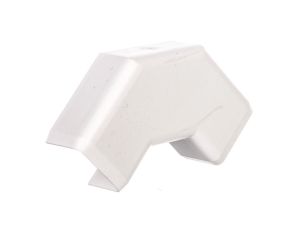 Pokrywa kątowa LH 15x10mm biała 8683