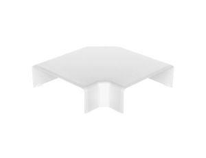 Pokrywa kątowa EKD 120x40mm biała 8583