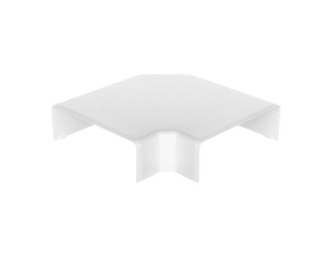 Pokrywa kątowa EKD 120x40mm biała 8583