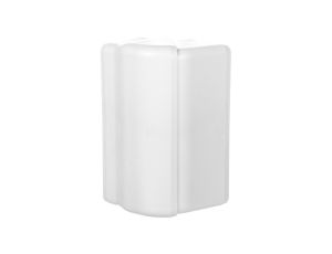 Pokrywa narożna zewnętrzna EKD 120x40mm biała 8586