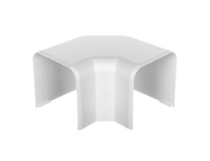 Pokrywa kątowa EKE 60x60mm biała 8543
