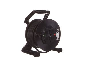 Przedłużacz bębnowy XREEL 30mb H05RR-F 3x2,5 IP44 4xGS 230V 92501H48263