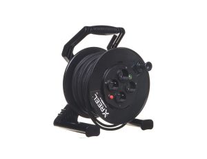 Przedłużacz bębnowy XREEL 40mb H05RR-F 3x1,5 IP20 4xGS 230V 92501T48173