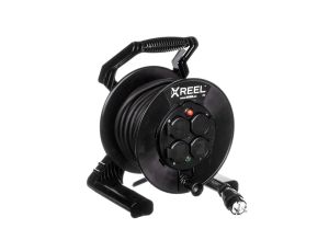 Przedłużacz bębnowy XREEL 20mb H05RR-F 3x2,5 IP54 4xGS 230V 92501H48223