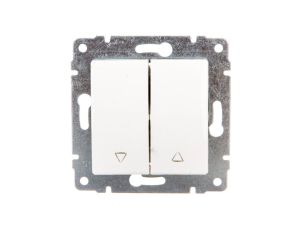 VENA Przycisk żaluzjowy biały 510418