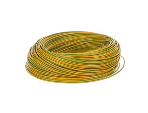 Przewód instalacyjny H05V-K 0,75 żółto-zielony 29098 /100m/
