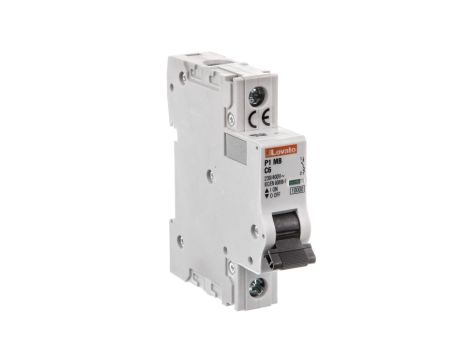 Wyłącznik nadprądowy 1P 6A 10kA C P1MB1PC06
