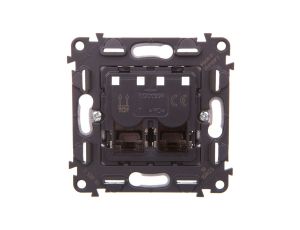 VALENA LIFE Gniazdo komputerowe podwójne RJ45 kat.6a UTP 753045