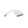 Kabel adapter miniDisplayPort 1.1a Typ miniDP/DVI-I(24+5), M/Ż biały 0,15m AK-340406-001-W