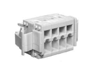 Gniazdo MCS-MINI Classic 4-biegunowe jasnoszare raster 3,5mm 734-104/037-000 /100szt./