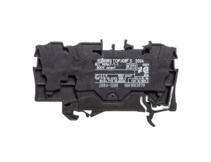 Złączka szynowa 3-przewodowa 4mm2 czarna TOPJOBS 2004-1305