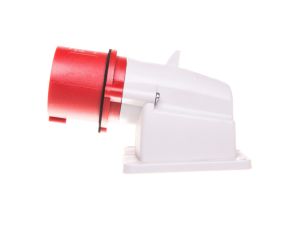Gniazdo stałe 3P+N+Z 16A 400V IP44 czerwone 057588