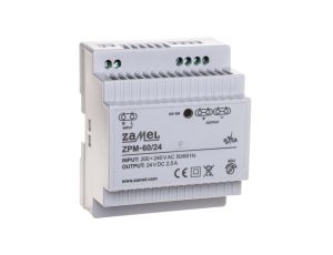 Zasilacz impulsowy TH-35 60W 24V DC ZPM-60/24 EXT10000211