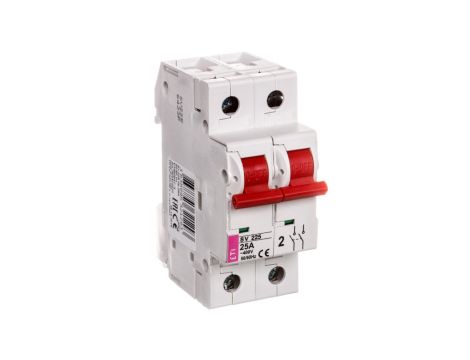 Rozłącznik modułowy 25A 2P 400V SV 225 002423222