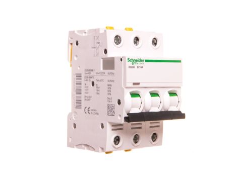 Wyłącznik nadprądowy 3P B 10A 10kA AC iC60H-B10-3 A9F06310