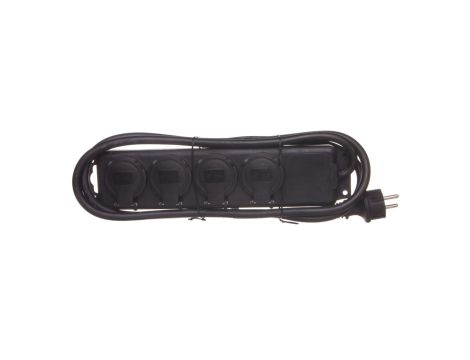 Przedłużacz warsztatowy 4x230V IP44 H07RN-F 3G1,5 2m 1159964