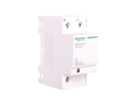 Ogranicznik przepięć Typ T2 1P+N/PE 65kA 1,5kV iPF20 A9L15692