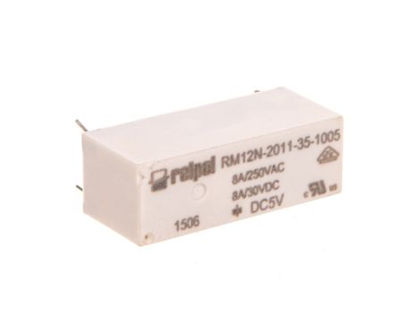 Przekaźnik miniaturowy 1P 10A 5V PCB RM12N-2011-35-1005 2614987