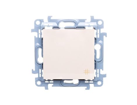 Simon 10 Łącznik krzyżowy 10AX IP20 kremowy CW7.01/41