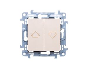 Simon 10 Łącznik żaluzjowy 10A IP20 kremowy CZW1.01/41