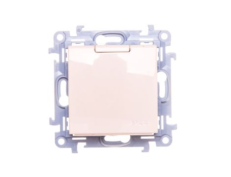 Simon 10 Gniazdo pojedyncze z uszczelką kremowe 16A 250V IP44 CGZ1B.01/41