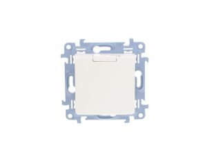 Simon 10 Gniazdo pojedyncze z uszczelką z przesłonami białe 16A 250V IP44 CGZ1BZ.01/11