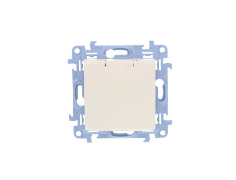 Simon 10 Gniazdo pojedyncze z uszczelką z przesłonami kremowe 16A 250V IP44 CGZ1BZ.01/41