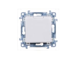 Simon 10 Gniazdo pojedyncze SCHUKO z uszczelką białe 16A 250V IP44 CGSZ1B.01/11