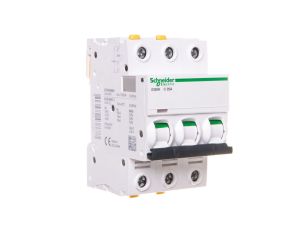 Wyłącznik nadprądowy 3P C 25A 10kA AC iC60H-C25-3 Acti9 A9F07325