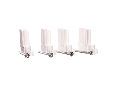 Zestaw 4 uchwytów + opaski do montażu w puste ściany RWN 001490