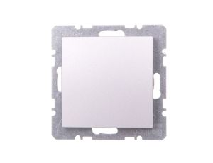 Berker/B.1/B.3/B.7 Glas Zaślepka z elementem centralnym aluminium 10091404