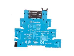 Przekaźnikowy moduł sprzęgający półprzewodnikowy 6A 24V DC 6,2mm 38.81.7.024.9024