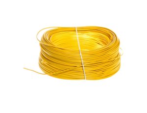 Przewód instalacyjny H05V-K (LgY) 0,5 żółty /100m/