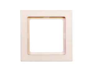 Berker Q.3 Ramka pojedyncza pozioma/pionowa biała aksamit 10116099