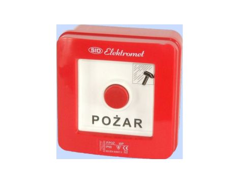 Wyłącznik ppoż. alarmowy WP-4s /POŻAR/ 921412