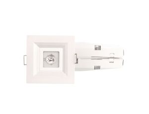 Oprawa awaryjna LOVATO P ECO LED 1W 120lm (opt. otwarta) 3h jednozadaniowa biała LVPO/1W/E/3/SE/X/WH