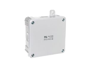 Puszka hermetyczna n/t 2K 98x98x46mm (4xPG13,5mm IP68) z 5x2,5mm2 IP55/IP65 szara 0290-80