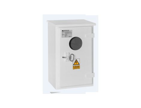 Obudowa z tworzywa na licznik 1 lub 3 fazowy 436x274x230mm biała 1853-00