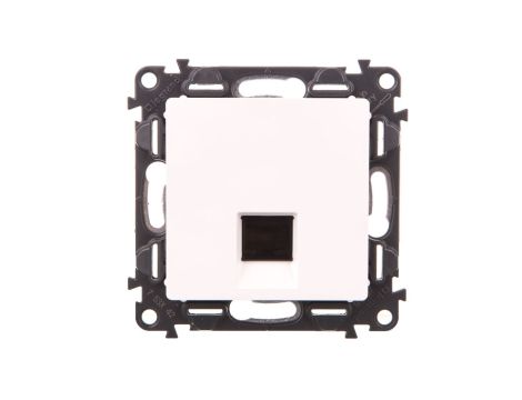 VALENA LIFE Gniazdo 1xRJ45 kat.6 UTP białe 753142