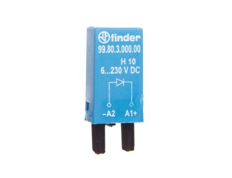 Dioda gaszeniowa 6-220V DC polaryzacja A1+ 99.80.3.000.00
