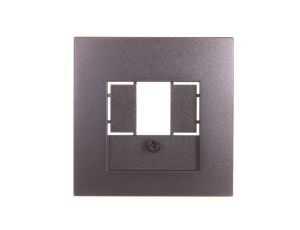 B.1/B.3/B.7 Element centralny do gniazda TAE i głośnikowego antracyt mat 10331606