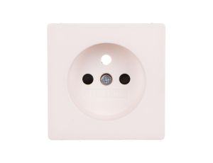 Q.1/Q.3 Płytka czołowa gniazda z/u śnieżnobiały aksamit 3965766089