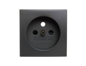 B.Kwadrat/B.3/B.7 Płytka czołowa gniazda z/u z przesłonami antracyt 3965768996