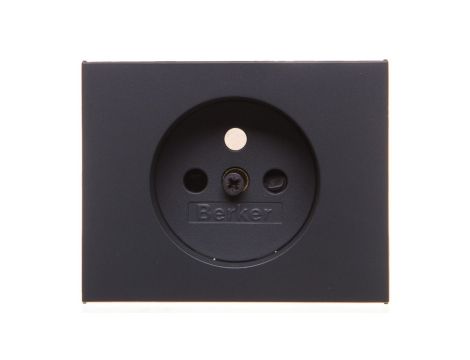 K.1 Płytka czołowa gniazda z/u z przesłonami antracyt mat lakierowany 3965757006