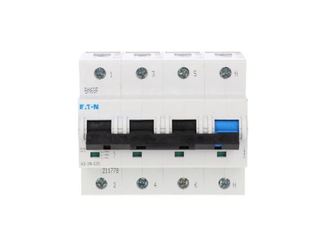 Wyłącznik nadprądowy 3P+N C 25A 25kA AC AZ-3N-C25 211778