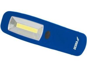 Latarka 3w cob led podłużna z bateriami