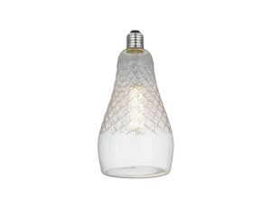ŻARÓWKA DECO CRISTAL IRIS CLEAR E27 6W 2 700K