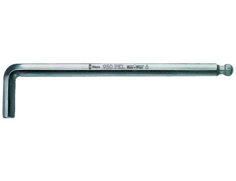 KLUCZ TRZPIENIOWY DŁUGI Z KULKĄ HEX PLUS 6MM