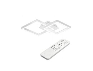 Lampa Sufitowa Żyrandol LED LVT 70W CCT GALAXIS HERKULES Biały + Pilot Sterujący
