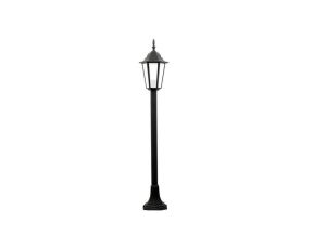Lampa Ogrodowa Stojąca Latarnia Zewnętrzny 1xE27 Słupek 96cm Grafit